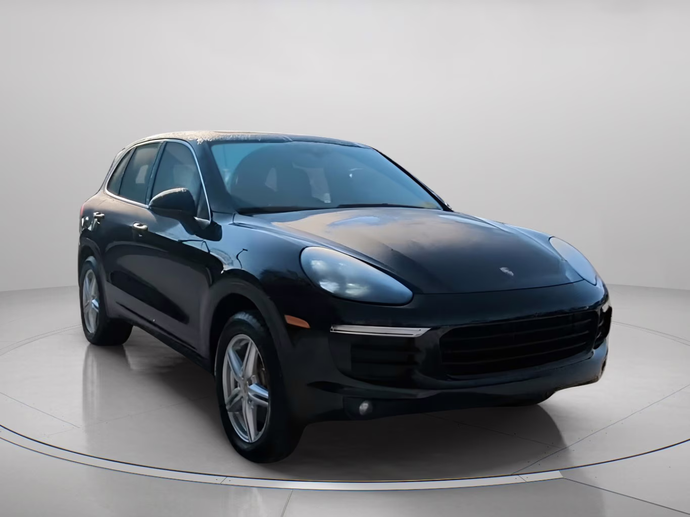 2016 Moonlight Blue Metallic Porsche Cayenne AWD SUV