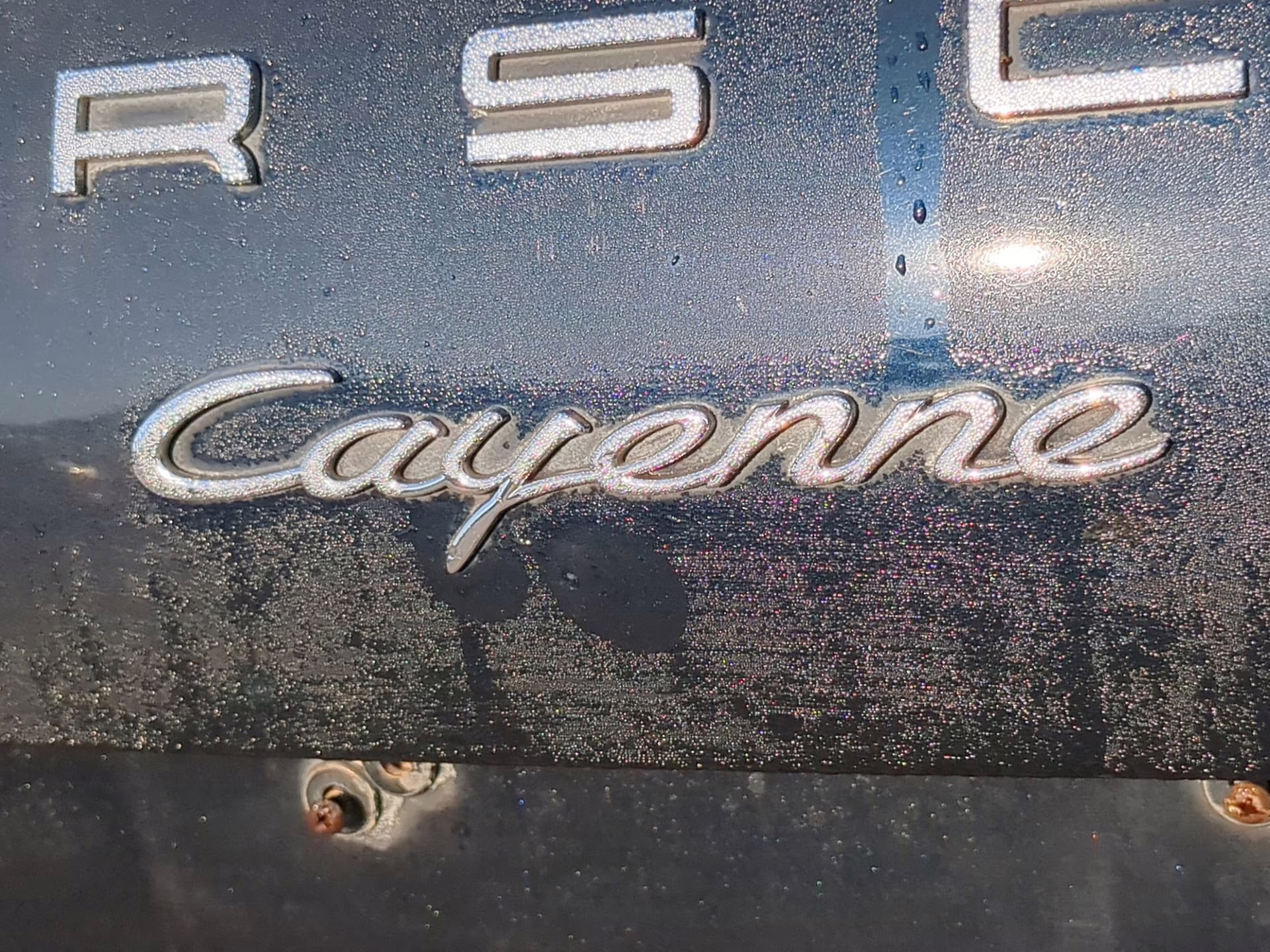 2016 Moonlight Blue Metallic Porsche Cayenne AWD SUV