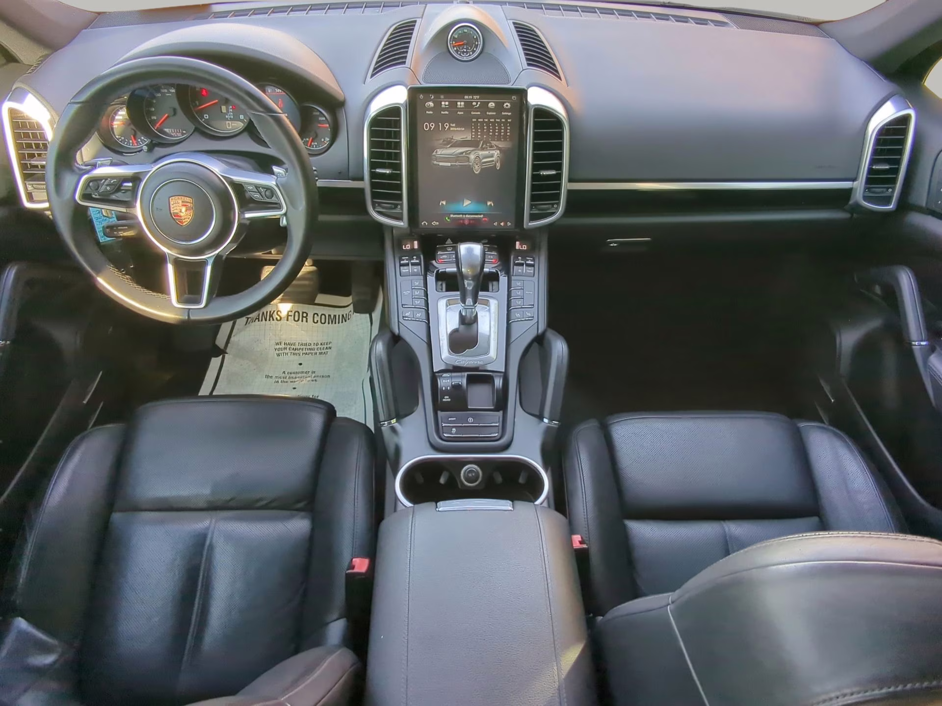 2016 Moonlight Blue Metallic Porsche Cayenne AWD SUV