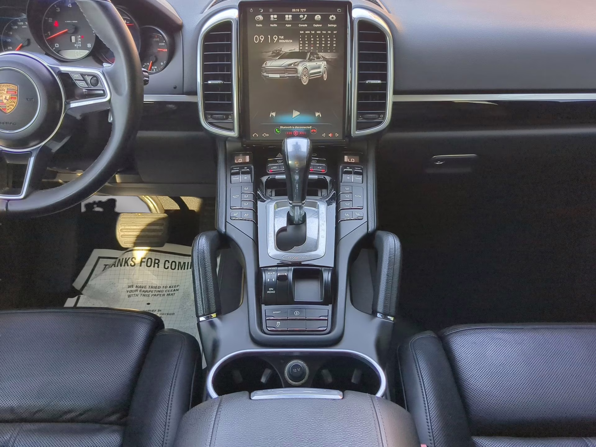 2016 Moonlight Blue Metallic Porsche Cayenne AWD SUV