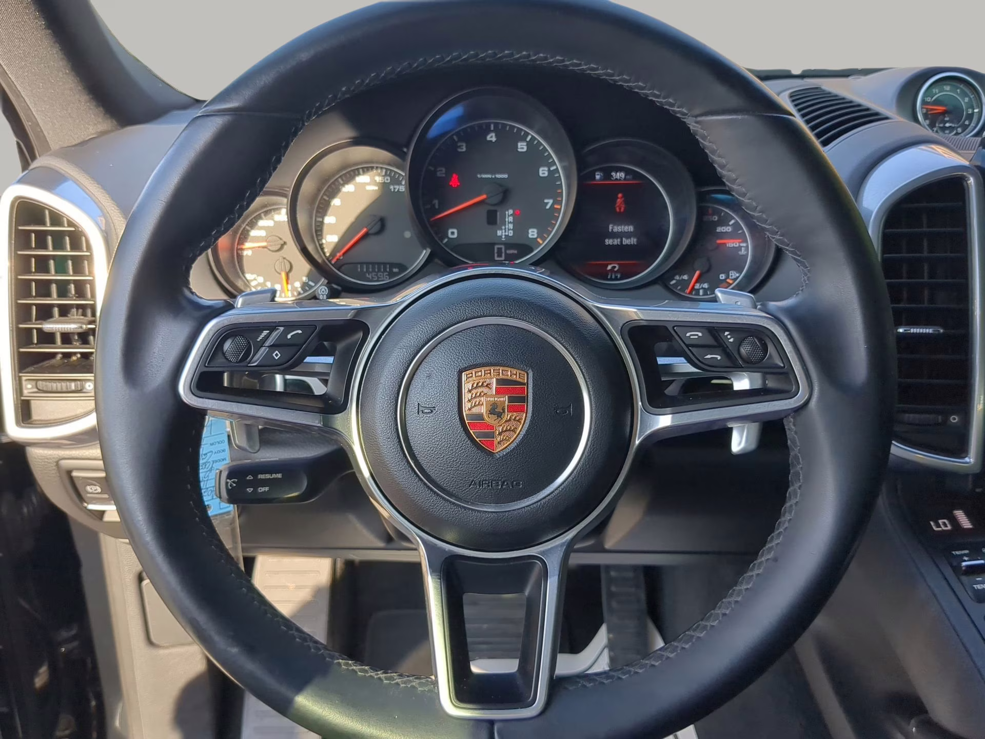 2016 Moonlight Blue Metallic Porsche Cayenne AWD SUV