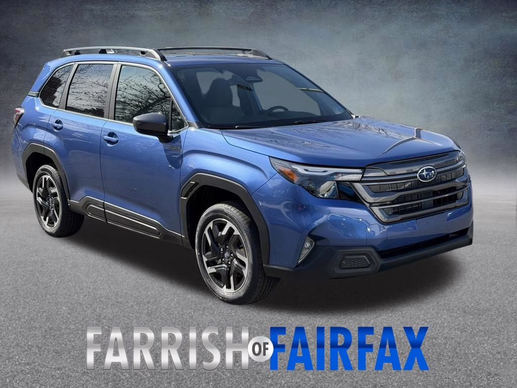 2026 Daybreak Blue Pearl Subaru Forester Premium Hybrid AWD SUV
