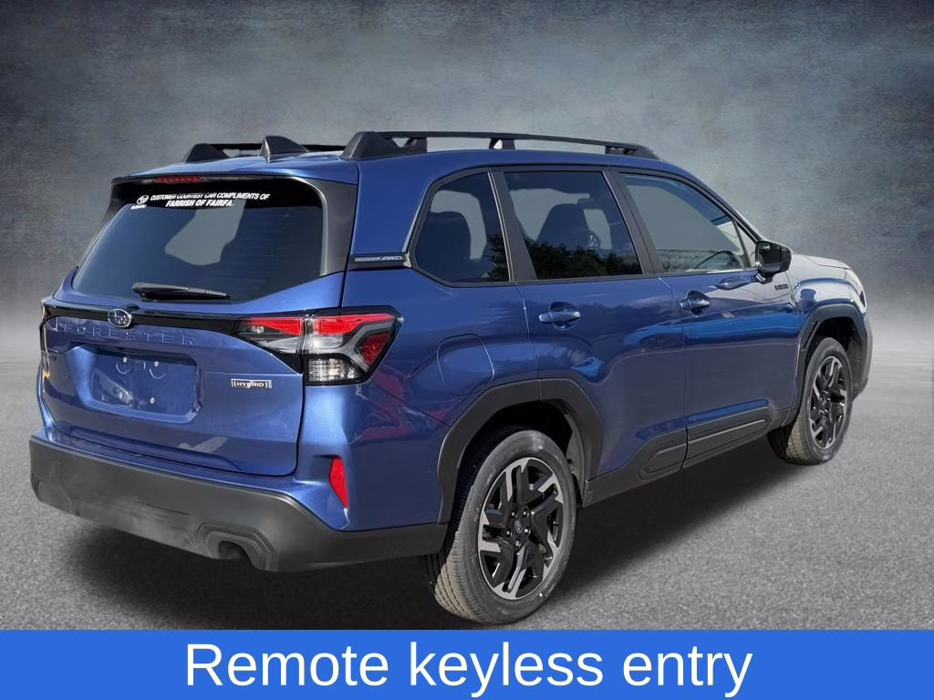 2026 Daybreak Blue Pearl Subaru Forester Premium Hybrid AWD SUV