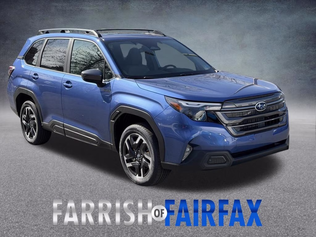 2026 Daybreak Blue Pearl Subaru Forester Premium Hybrid AWD SUV