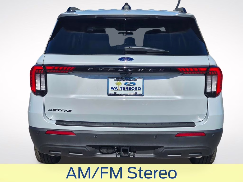 2026 Space White Metallic Ford Explorer Active RWD SUV