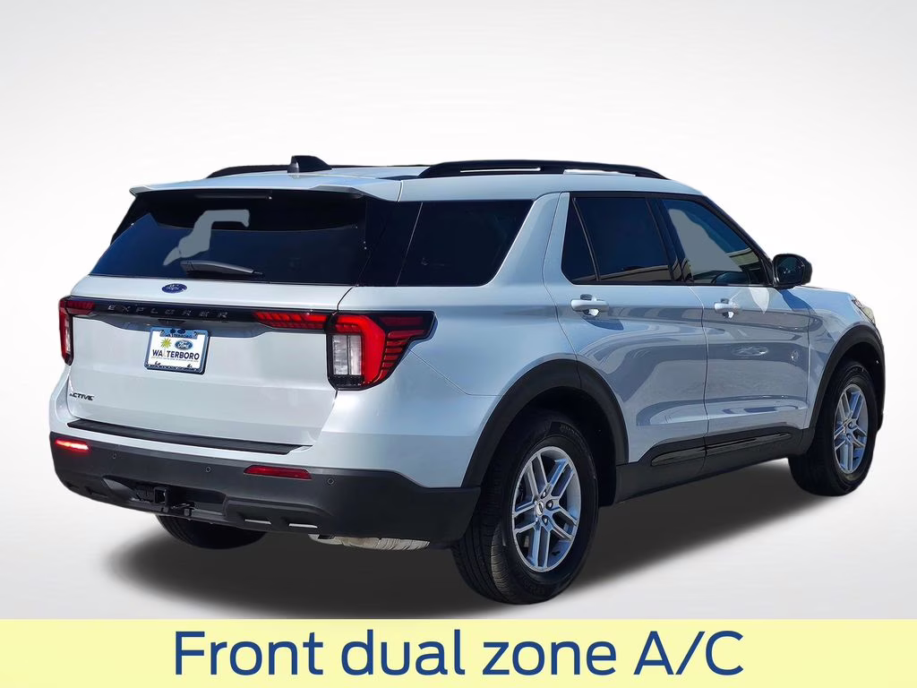 2026 Space White Metallic Ford Explorer Active RWD SUV