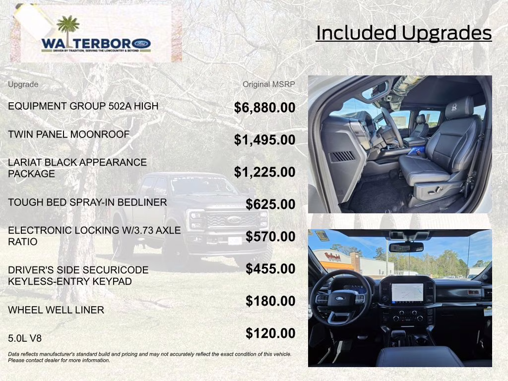 2026 Oxford White Ford F-150 Lariat 4X4 Truck