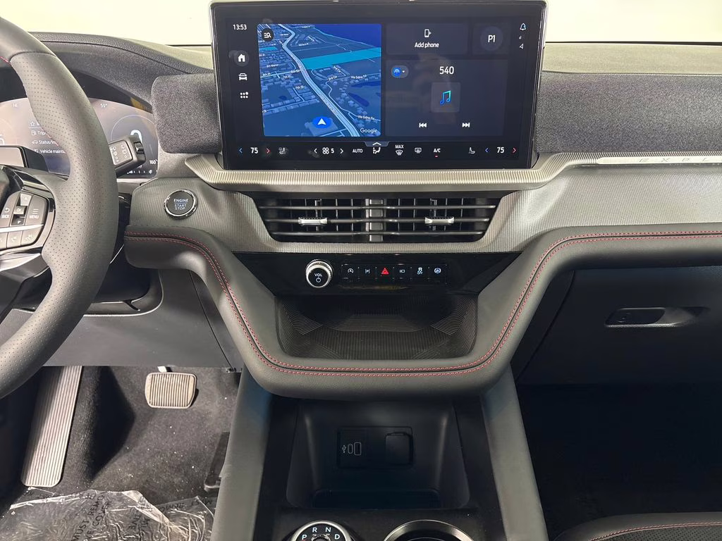 2026 Star White Metallic Tri-Coat Ford Explorer ST 4X4 SUV