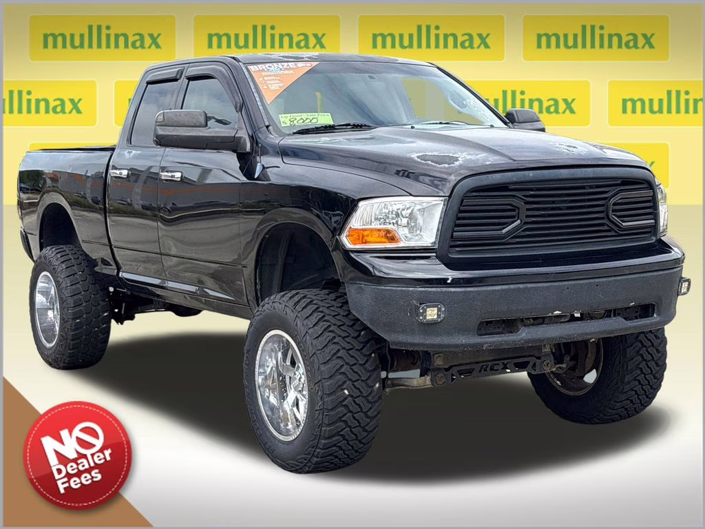 2012 Black Clearcoat Ram 1500 SLT 4X4 Truck