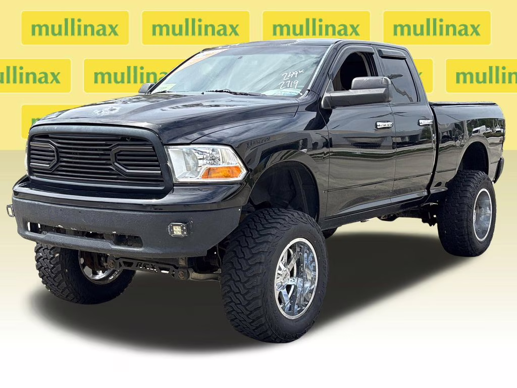 2012 Black Clearcoat Ram 1500 SLT 4X4 Truck