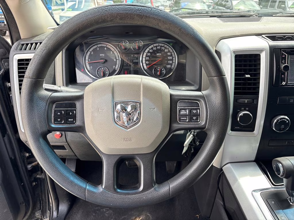 2012 Black Clearcoat Ram 1500 SLT 4X4 Truck