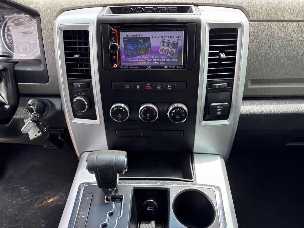 2012 Black Clearcoat Ram 1500 SLT 4X4 Truck