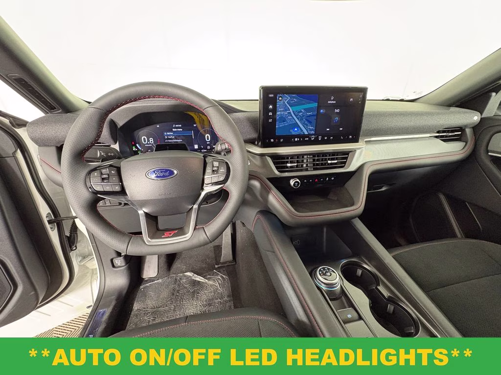 2026 Star White Metallic Tri-Coat Ford Explorer ST 4X4 SUV