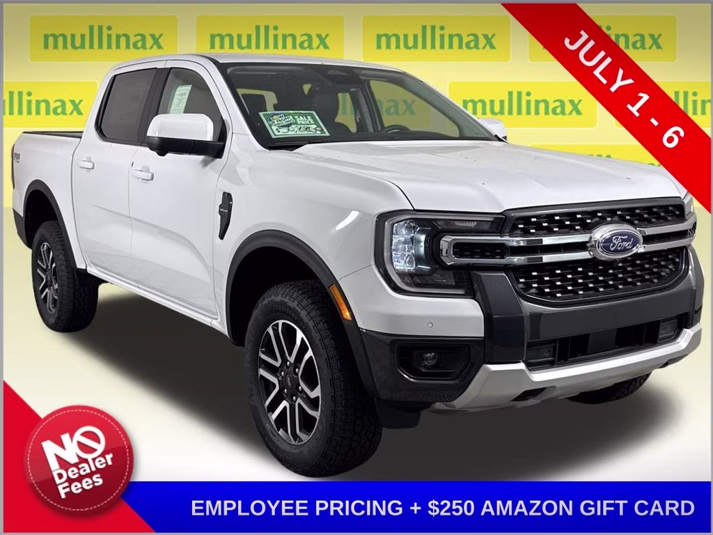 2026 Oxford White Ford Ranger Lariat 4X4 Truck