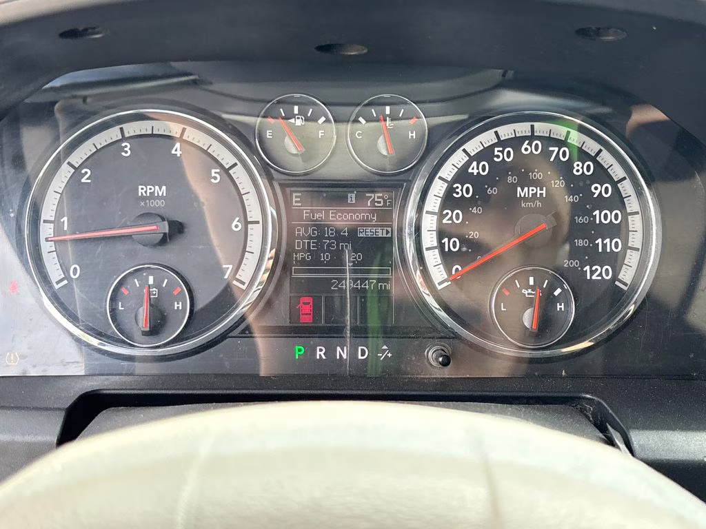 2012 Black Clearcoat Ram 1500 SLT 4X4 Truck