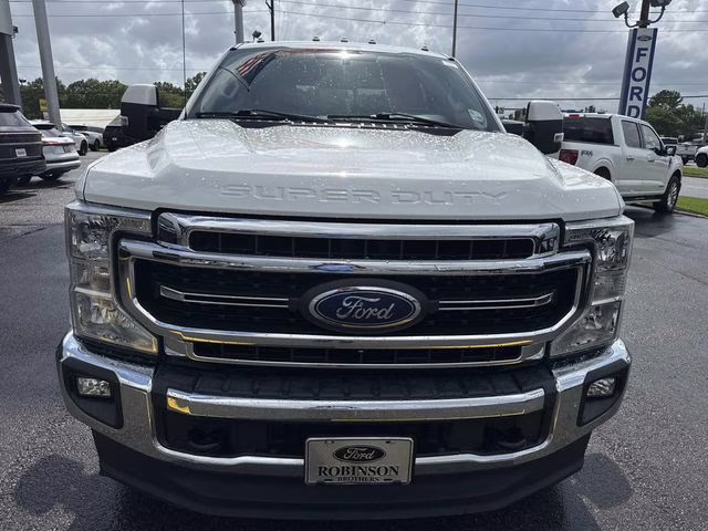 2020 White Metallic Ford Super Duty F-250 SRW Lariat 4X4 Truck
