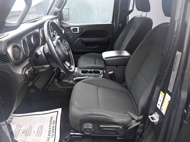 2019 Granite Crystal Metallic Clearcoat Jeep Wrangler Unlimited Sport S 4X4 SUV