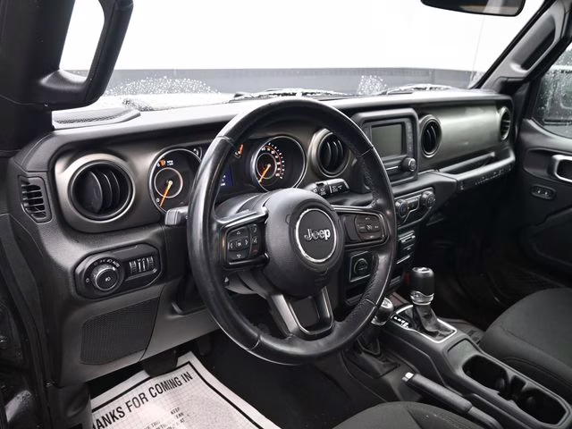 2019 Granite Crystal Metallic Clearcoat Jeep Wrangler Unlimited Sport S 4X4 SUV