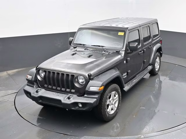 2019 Granite Crystal Metallic Clearcoat Jeep Wrangler Unlimited Sport S 4X4 SUV