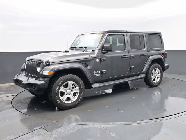 Used 2019 Jeep Wrangler Unlimited Sport S with VIN 1C4HJXDG6KW526777 for sale in Grafton, WV