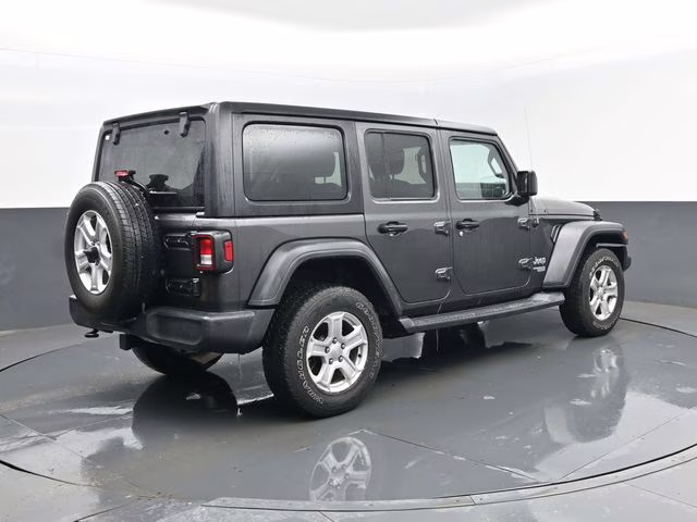 2019 Granite Crystal Metallic Clearcoat Jeep Wrangler Unlimited Sport S 4X4 SUV