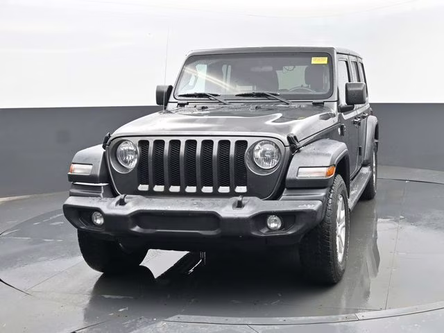 2019 Granite Crystal Metallic Clearcoat Jeep Wrangler Unlimited Sport S 4X4 SUV
