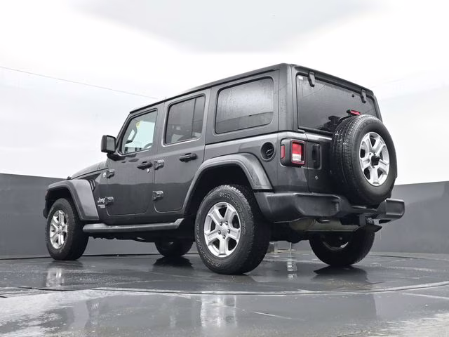2019 Granite Crystal Metallic Clearcoat Jeep Wrangler Unlimited Sport S 4X4 SUV