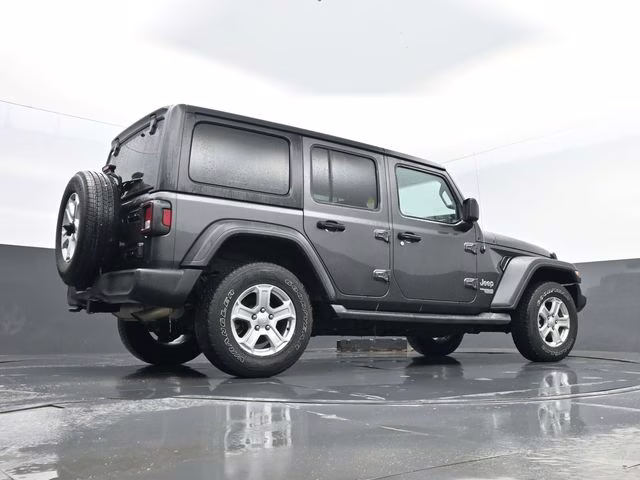 2019 Granite Crystal Metallic Clearcoat Jeep Wrangler Unlimited Sport S 4X4 SUV