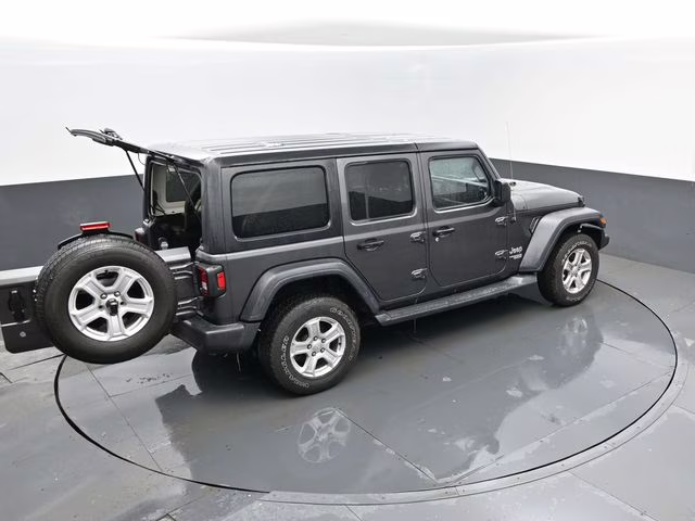 2019 Granite Crystal Metallic Clearcoat Jeep Wrangler Unlimited Sport S 4X4 SUV