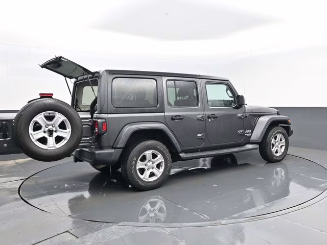2019 Granite Crystal Metallic Clearcoat Jeep Wrangler Unlimited Sport S 4X4 SUV
