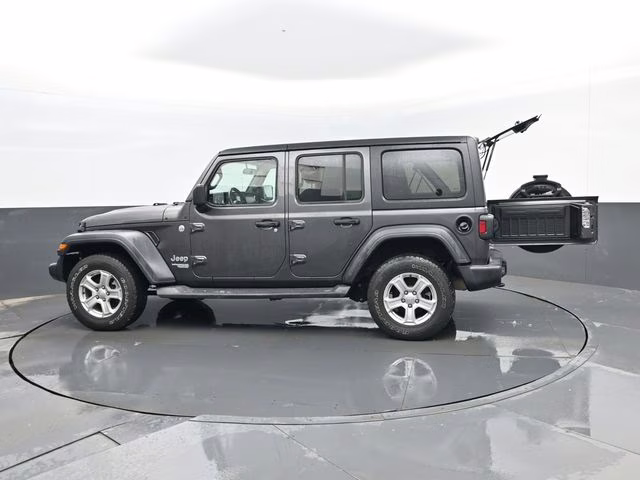 2019 Granite Crystal Metallic Clearcoat Jeep Wrangler Unlimited Sport S 4X4 SUV