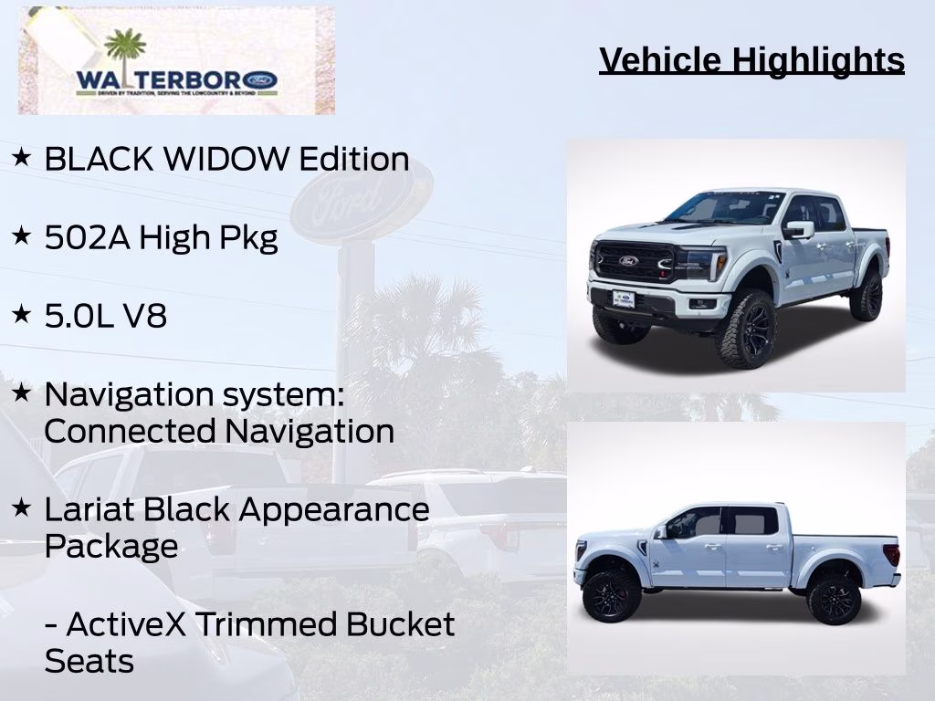 2026 Oxford White Ford F-150 Lariat 4X4 Truck