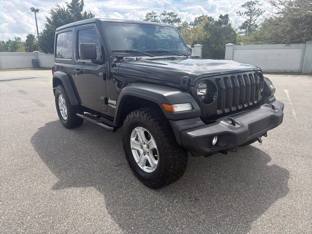2020 Black Clearcoat Jeep Wrangler Sport S 4X4 SUV