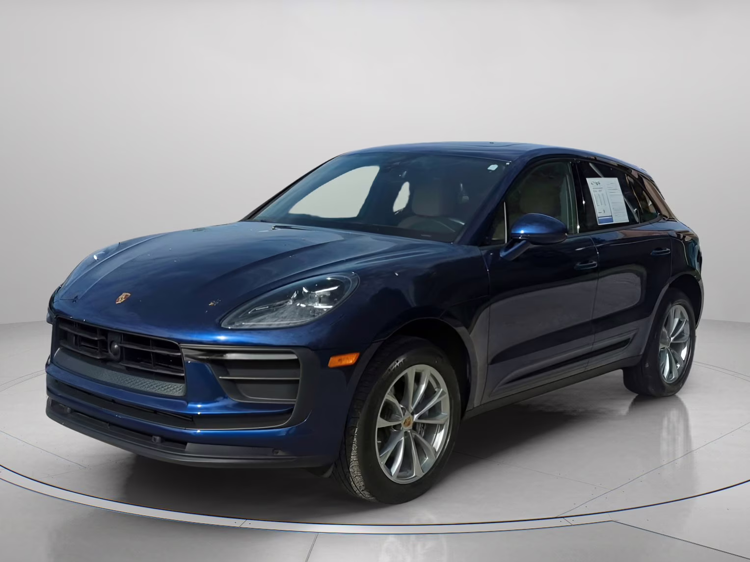 2024 Gentian Blue Metallic Porsche Macan AWD SUV