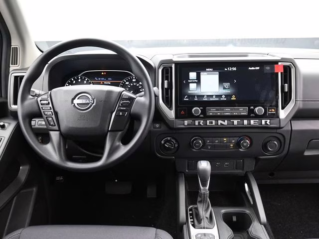 2026 Glacier White Nissan Frontier SV 4X4 Truck