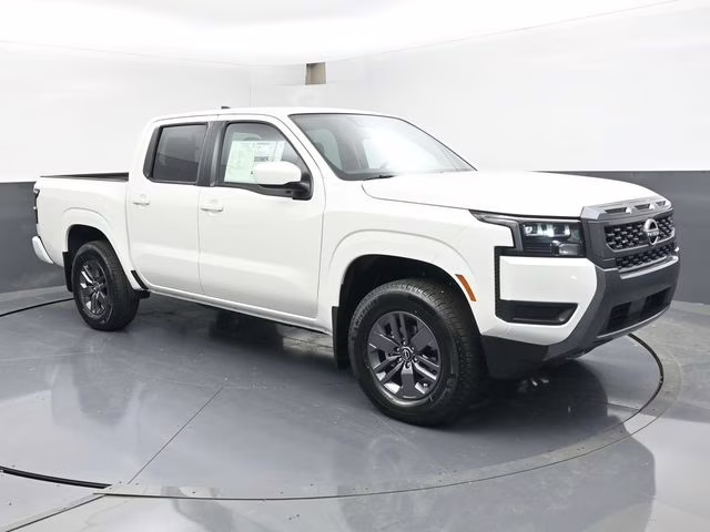 2026 Glacier White Nissan Frontier SV 4X4 Truck