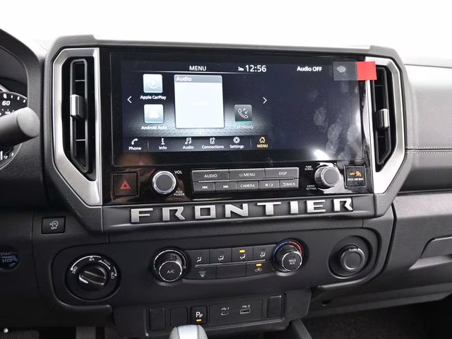 2026 Glacier White Nissan Frontier SV 4X4 Truck