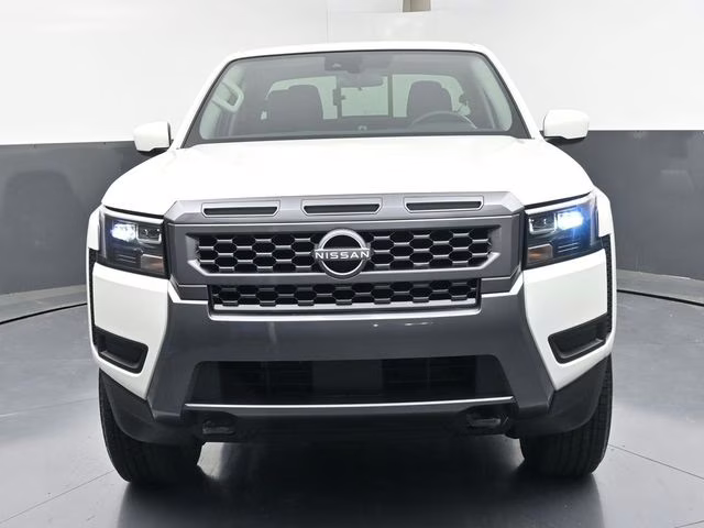 2026 Glacier White Nissan Frontier SV 4X4 Truck