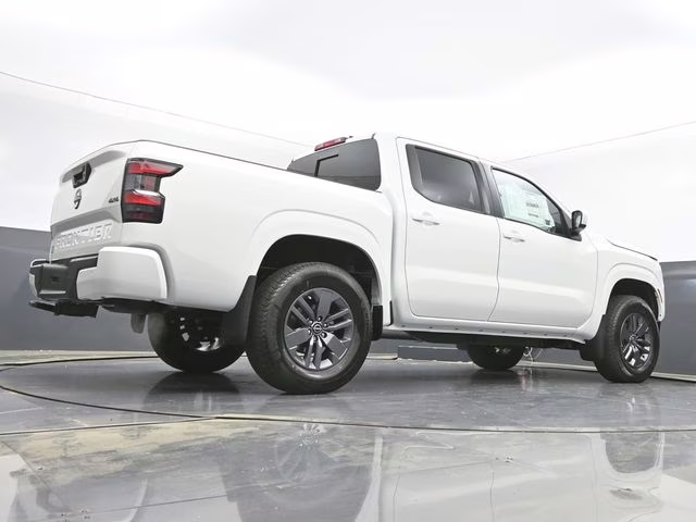 2026 Glacier White Nissan Frontier SV 4X4 Truck