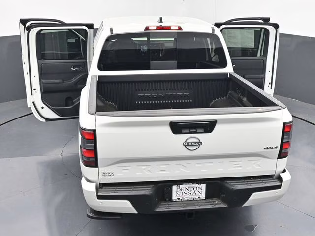 2026 Glacier White Nissan Frontier SV 4X4 Truck