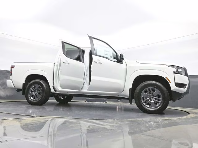 2026 Glacier White Nissan Frontier SV 4X4 Truck