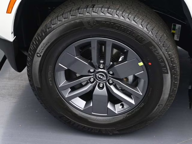 2026 Glacier White Nissan Frontier SV 4X4 Truck