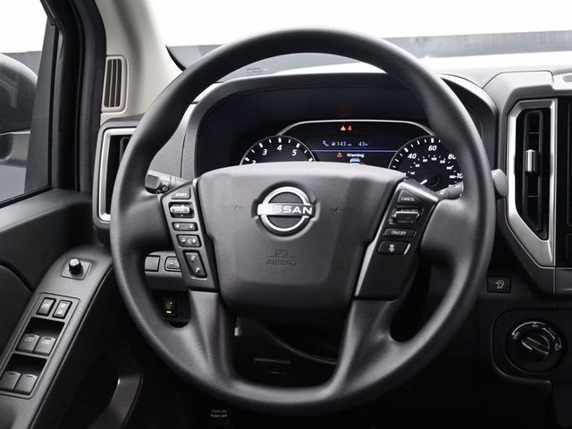 2026 Glacier White Nissan Frontier SV 4X4 Truck