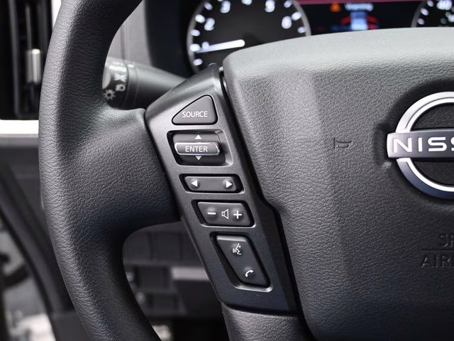 2026 Glacier White Nissan Frontier SV 4X4 Truck