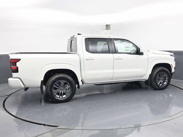 2026 Glacier White Nissan Frontier SV 4X4 Truck