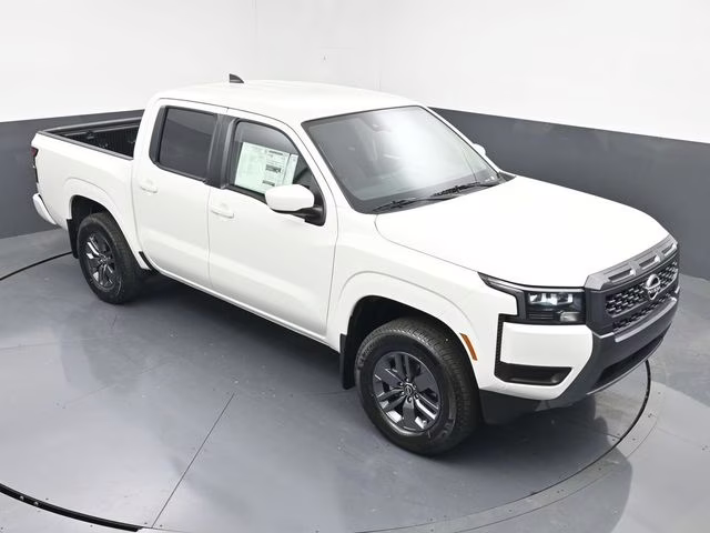 2026 Glacier White Nissan Frontier SV 4X4 Truck