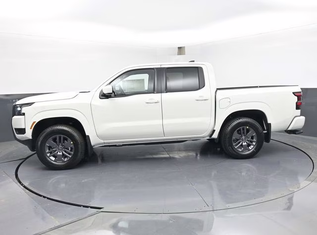 2026 Glacier White Nissan Frontier SV 4X4 Truck