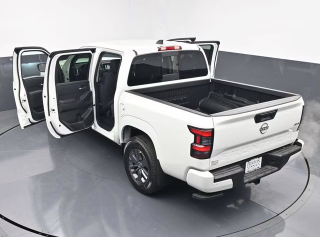 2026 Glacier White Nissan Frontier SV 4X4 Truck