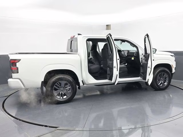 2026 Glacier White Nissan Frontier SV 4X4 Truck