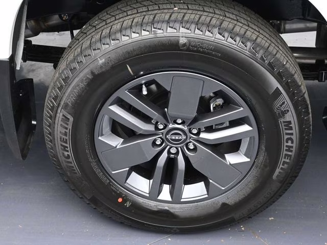 2026 Glacier White Nissan Frontier SV 4X4 Truck